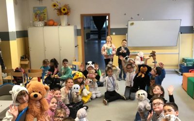 Spotkanie misiów w świetlicy
