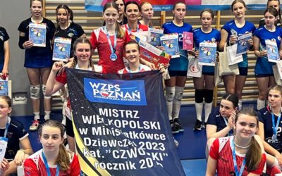 Pola Wojciechowska Mistrzynią Wielkopolski w Minisiatkówce