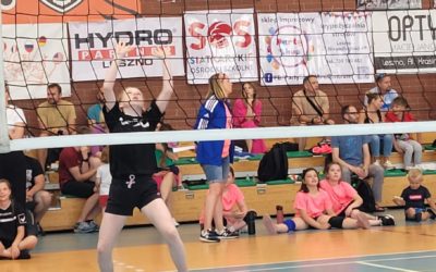 Pierwsze Mistrzostwa Wielkopolski najmłodszych siatkarek SSP6 Września