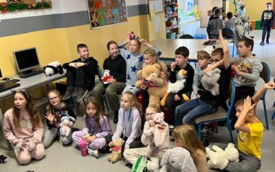 Pluszowe Misie w szkole