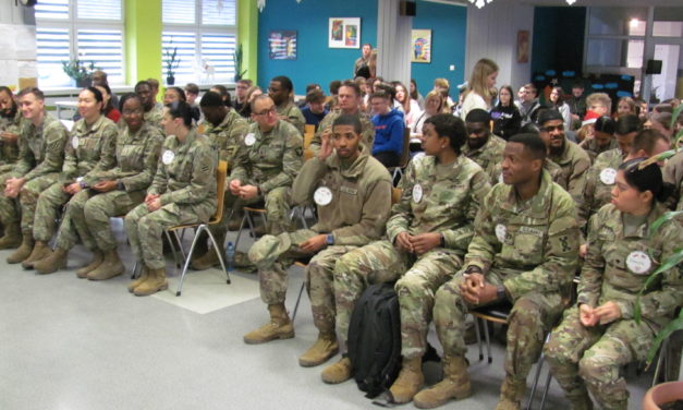 Wizyta amerykańskich żołnierzy w naszej szkole