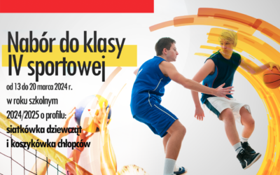 Nabór do klasy sportowej