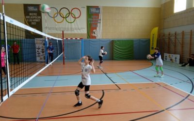 Alisa Kaczarżuk w Finale Mistrzostw Wielkopolski w Minisiatkówce