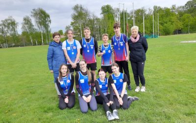 Medale w Mistrzostwach Powiatu w Lidze Lekkoatletycznej