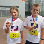 Zosia i Stasiu Jurkiewicz wystartowali w PHO3NIX Kids Maraton