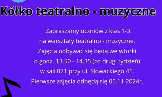 Kółko teatralno-muzyczne