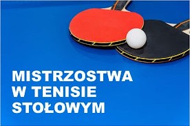 Mistrzostwa Szkoły w Tenisie Stołowym