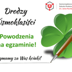 Trzymamy kciuki!