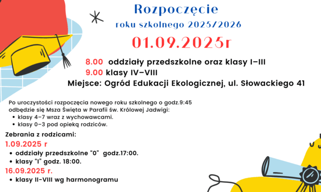 Inauguracja roku szkolnego 2025/2026