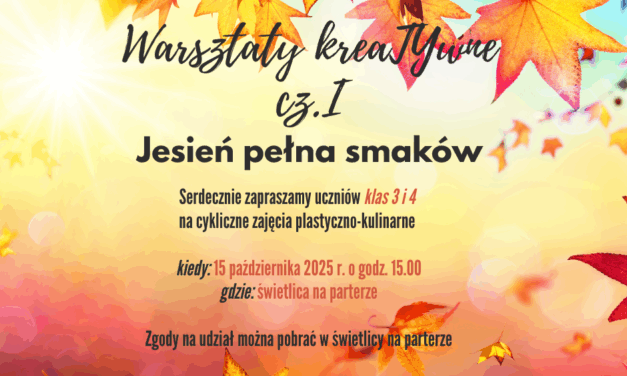 Warsztaty kreatywne „Jesień pełna smaków”