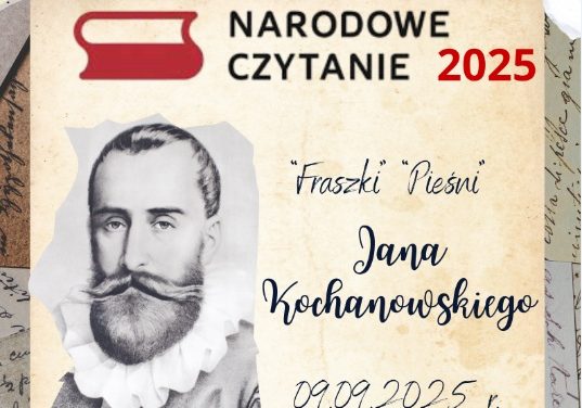 NARODOWE CZYTANIE z Janem Kochanowskim