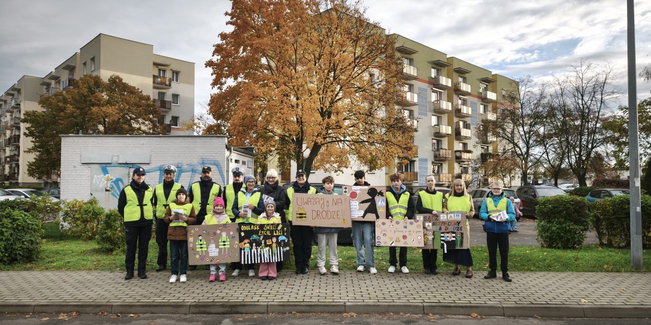Kolejna akcja w ramach „odblaskowej szkoły”