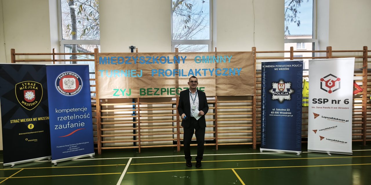 Gminny Międzyszkolny Turniej Profilaktyczny ŻYJ BEZPIECZNIE!