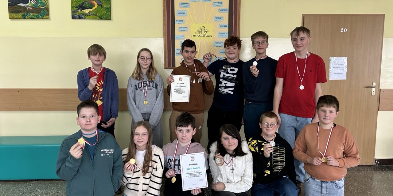 Sukces naszych szachistów na powiatowych Igrzyskach!