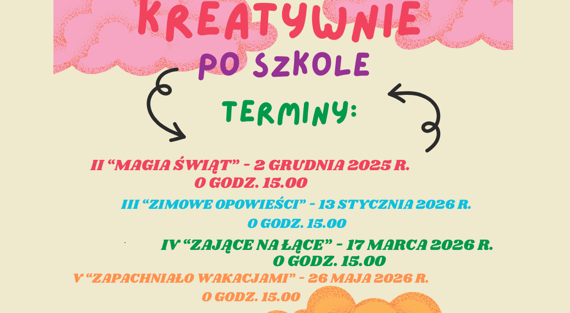 Kreatywnie po szkole