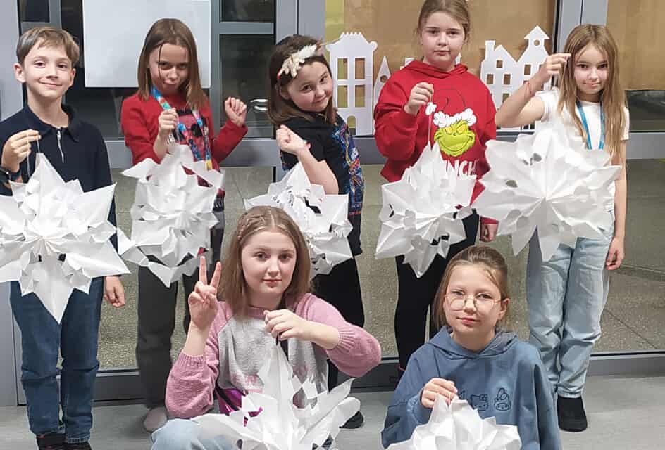 Warsztaty pod hasłem „Magia świąt”.