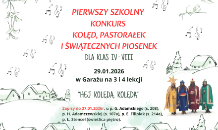 Konkurs kolęd, pastorałek i świątecznych piosenek
