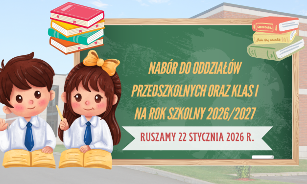 Rekrutacja – zapisy do szkoły na rok szkolny 2026/2027
