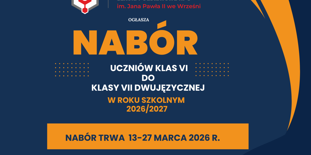Nabór do klasy dwujęzycznej