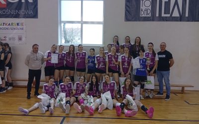 II i III miejsce  naszych siatkarek we Wrzesińskiej Lidze Rekreacyjnej