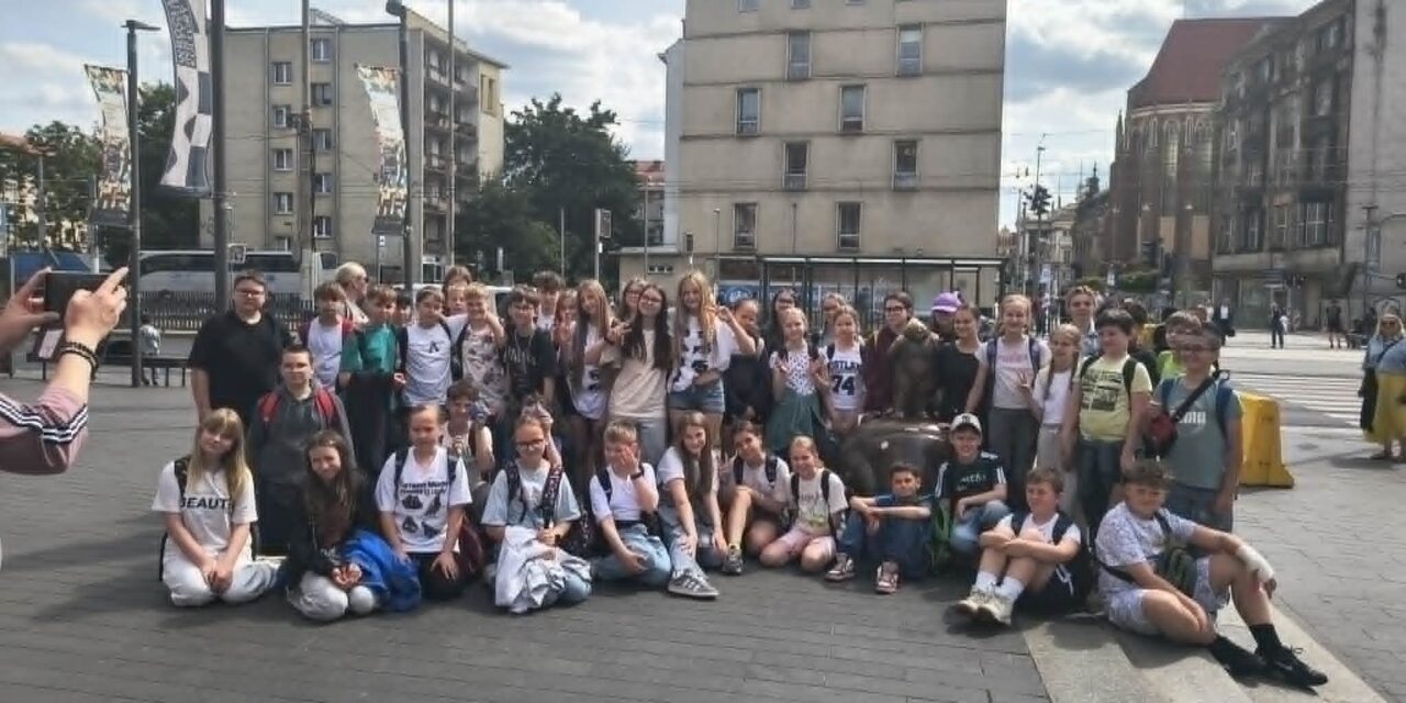 Klasa 5a, 5b i 6b wybrali się na pełną atrakcji wycieczkę do Wrocławia!