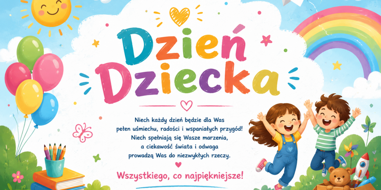 Dzień Dziecka – święto uśmiechu, marzeń i dobrej zabawy!