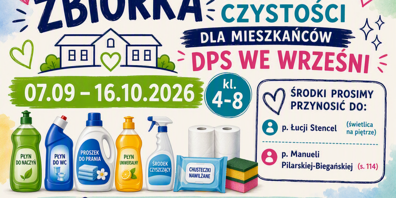Zbiórka środków czystości