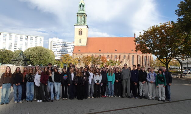 Wycieczka klas 7 i 8 do Berlina